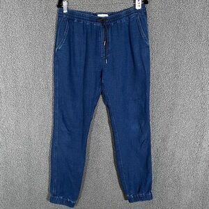 Taylor Stitch The Apres Waffle Knit Joggers Pants - Men's Size M - Blue